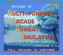 MACS Basic Rifle Marksmanship