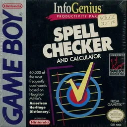 InfoGenius Productivity Pak - Spell Checker and Calculator
