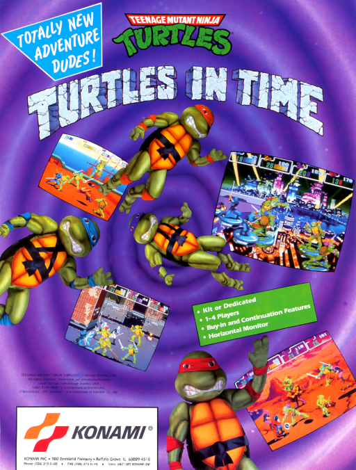 Teenage Mutant Ninja Turtles - Turtles in Time