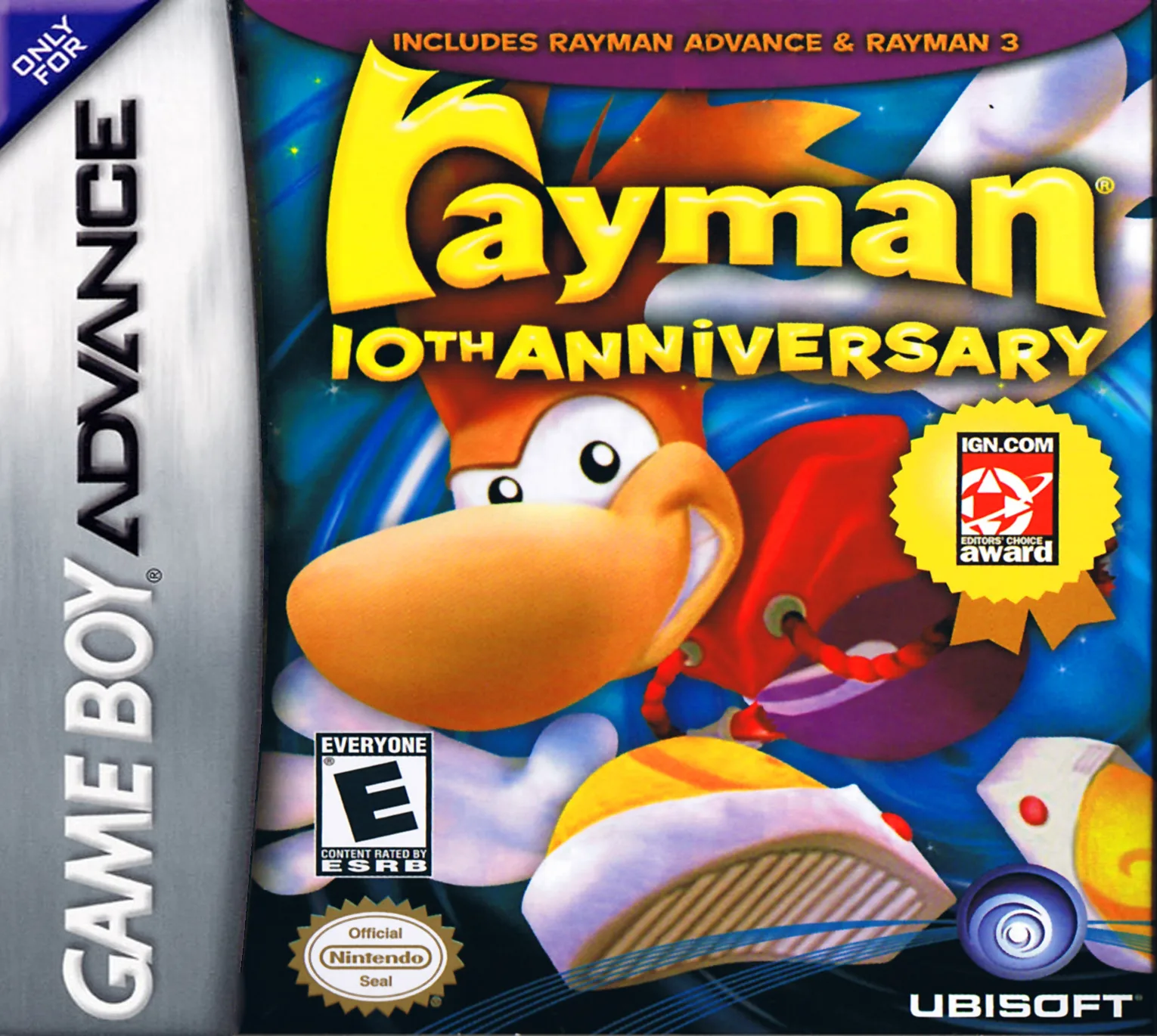 Rayman 10th Anniversary - Rayman Advance + Rayman 3 - Hoodlum Havoc