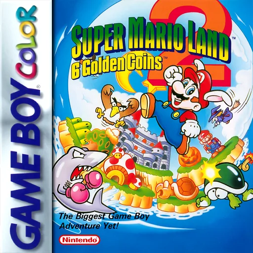 Super Mario Park 2 - 6 Gold Coins (Coloring Edition)