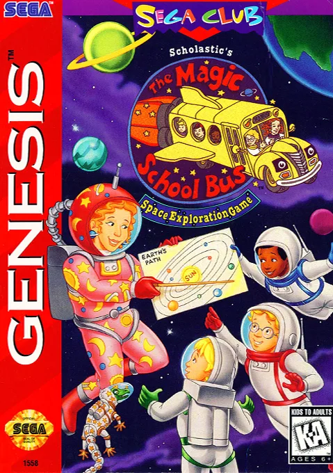 Magic School Bus, The - Space Exploration Game