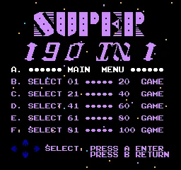 Super 190-in-1