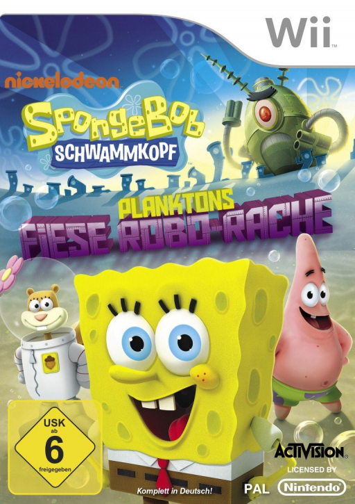 Nickelodeon SpongeBob SquarePants: Plankton's Robotic Revenge