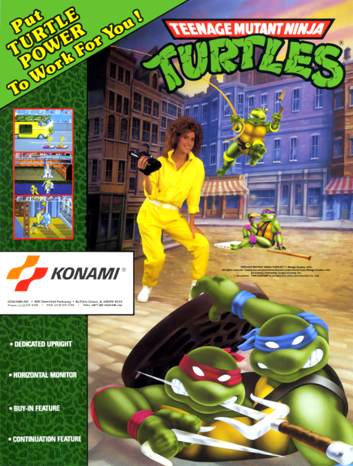 Teenage Mutant Ninja Turtles (World 4 Players)