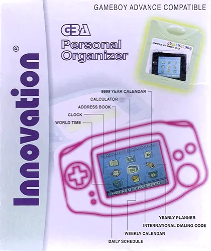 Personal Data Assistant for Game Boy Advance