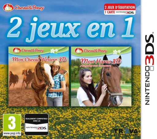 3in1 Horses - My Riding Stables 3D - Jumping for the Team + Riding Star 3D + My Western Horse 3D
