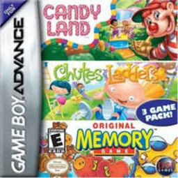 3 in 1 - Candy Land + Chutes and Ladders + Memory