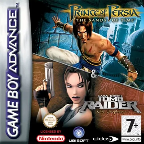 2 Games in 1 - Prince of Persia - The Sands of Time + Tomb Raider - The Prophecy