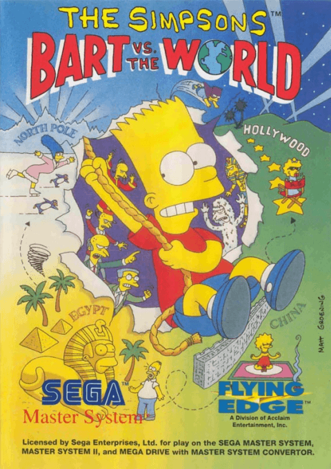 Simpsons, The - Bart Vs. The World