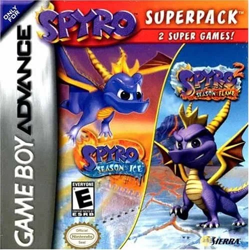 2 Games in 1 - Spyro - Season of Ice + Spyro 2 - Season of Flame