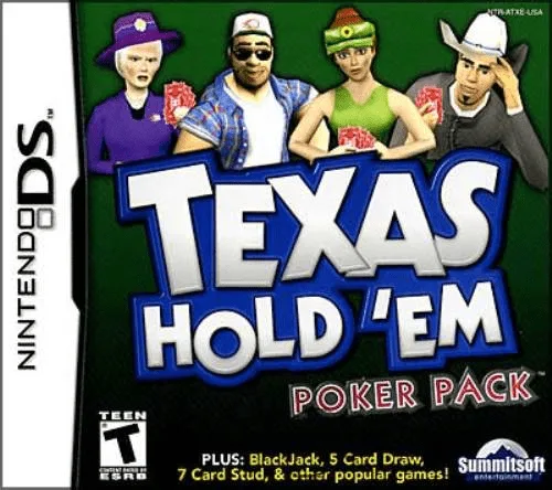 Tele 7 Jeux Inedits - Texas Hold 'em Poker Pack (DS) Box Art & Game Cover - EmuAll