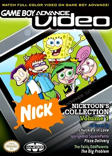 Game Boy Advance Video - Nicktoon's Collection - Volume 1