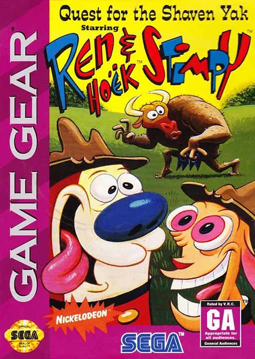 Quest for the Shaven Yak Starring Ren Hoek & Stimpy