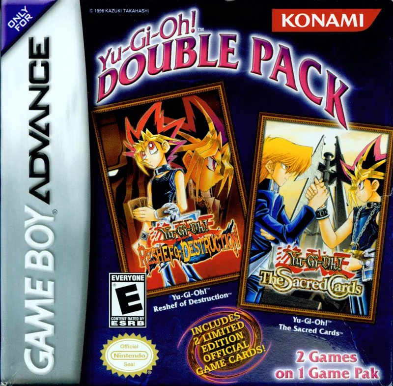2 Games in 1 - Yu-Gi-Oh! The Sacred Cards + Yu-Gi-Oh! Reshef of Destruction