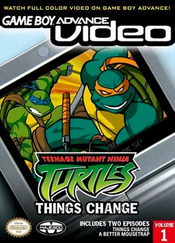 Game Boy Advance Video - Teenage Mutant Ninja Turtles - Volume 1