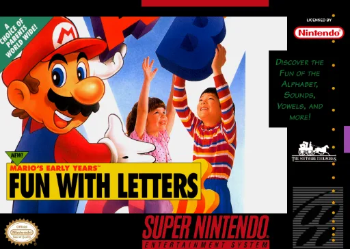 Mario's Early Years - Fun with Letters