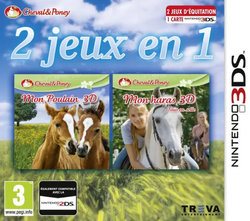 2in1 Horses 3D - My Foal 3D + My Riding Stables 3D - Rivals in the Saddle