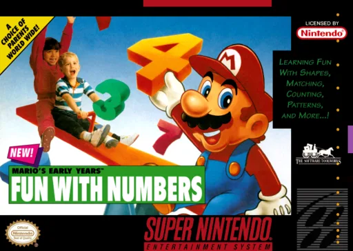 Mario's Early Years - Fun with Numbers