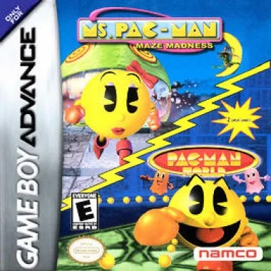 2 Games in 1 - Ms. Pac-Man + Pac-Man